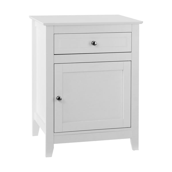 Artiss Bedside Tables Side Table Drawers Nightstand White