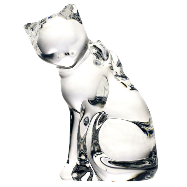 Crystal Cat Figurine - Sweet Pea Interiors