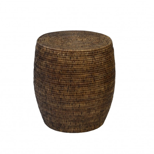 Plantation Drum Stool - Sweet Pea Interiors