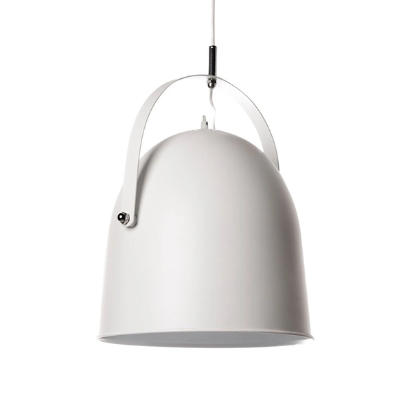 Tub Metal Pendant White - Sweet Pea Interiors